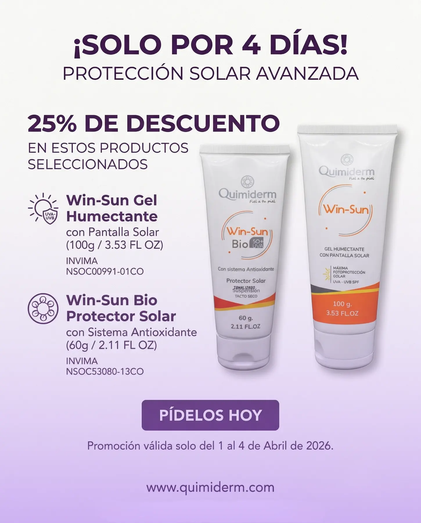 Promo BLOQUEADOR SOLAR