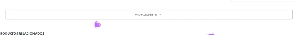 Pestaña Valoraciones en ficha de producto Quimiderm